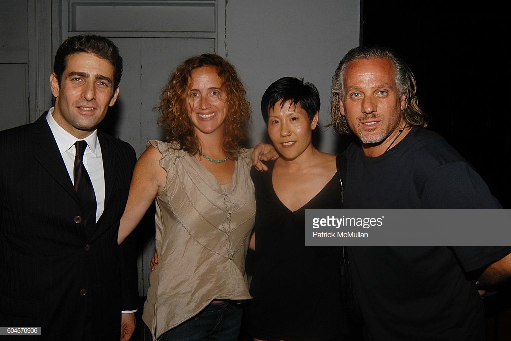 NEW YORK CITY, NY - JUNE 20: (L-R) Jeffery Jah, Laura Wells, Lelaine Lau and Mark Baker attend Zelda Kaplan's Birthday at Lotus on June 20, 2006 in New York City. (Photo by Patrick McMullan /Patrick McMullan via Getty Images)