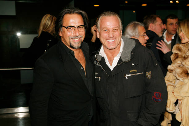 NEW YORK, NY - DECEMBER 8: Sante D'Orazio and Mark Baker attend 'BARELY PRIVATE' by SANTE D'ORAZIO Photography Exhibit and Book Party at Milk Gallery on December 8, 2009 in New York. (Photo by DAVID X PRUTTING/Patrick McMullan via Getty Images)